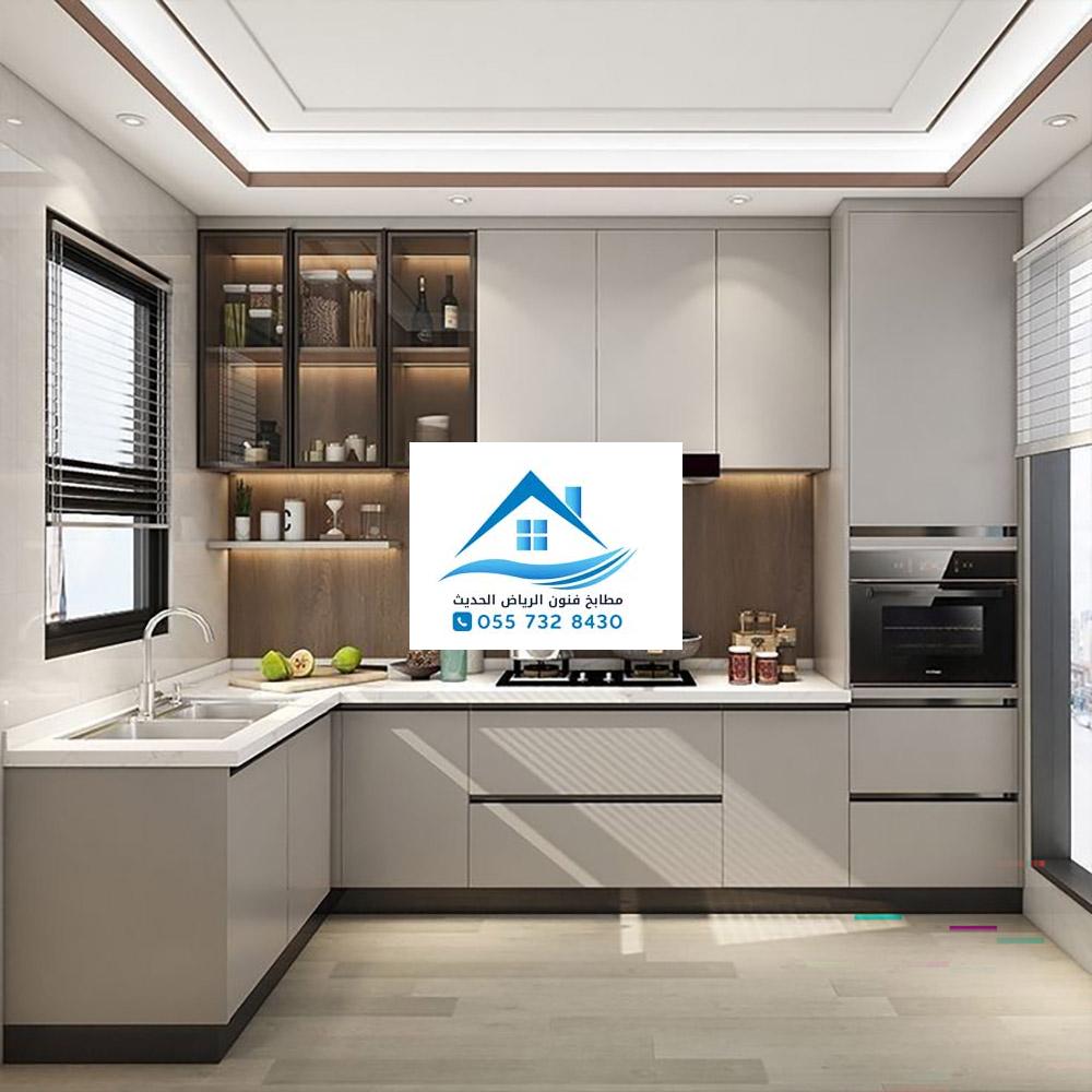 مطبخ حديث في الرياض حي السليمانية
