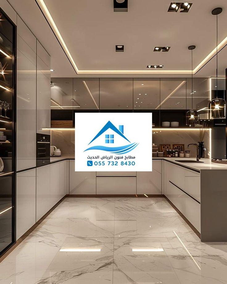 تفصيل مطابخ أكريليك بأحدث التصاميم في الرياض